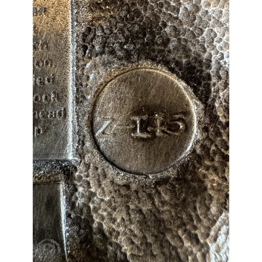 Bergamot Brass Works 1980 Z-145 Bison Buffalo Belt Buckle